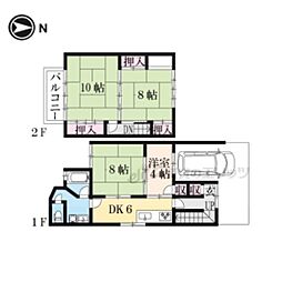 京都市北区大宮玄琢南町の一戸建て