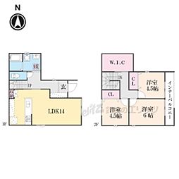 京都市北区紫竹下長目町の一戸建て