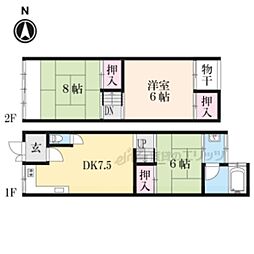 京都市下京区観喜寺町の一戸建て