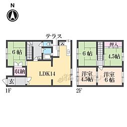 京都市左京区岩倉忠在地町の一戸建て