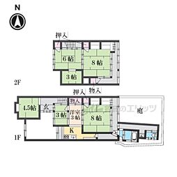 京都市中京区西洞院通夷川上る毘沙門町の一戸建て