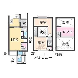 京都市下京区中堂寺庄ノ内町の一戸建て