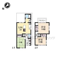 大津市野郷原2丁目の一戸建て