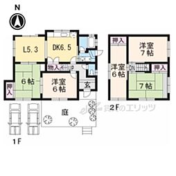 大津市一里山5丁目の一戸建て