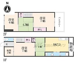 京都市南区西九条豊田町の一戸建て