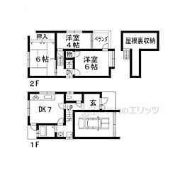 京都市西京区桂上野北町の一戸建て