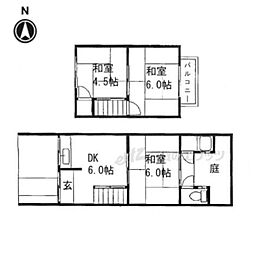 京都市西京区樫原分田の一戸建て