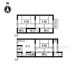 向日市寺戸町北前田の一戸建て