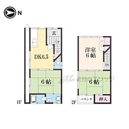 京都市西京区桂千代原町の一戸建て
