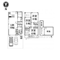 長岡京市野添１丁目の一戸建て