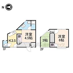長岡京市今里川原の一戸建て