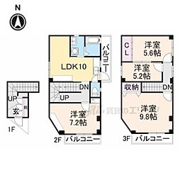 京都市西京区川島六ノ坪町の一戸建て