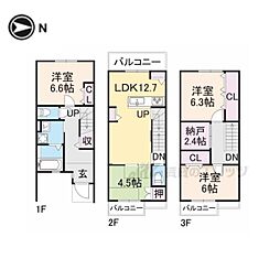 京都市中京区西ノ京南原町の一戸建て
