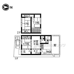 京都市右京区西京極堤外町の一戸建て