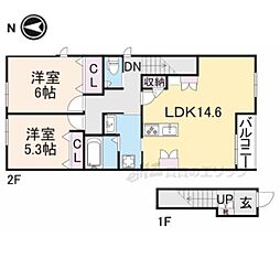 (仮称）京都市西京区川島玉頭町ヘーベルメゾン 201