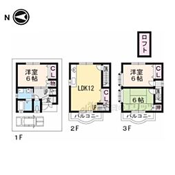 京都市伏見区淀樋爪町の一戸建て