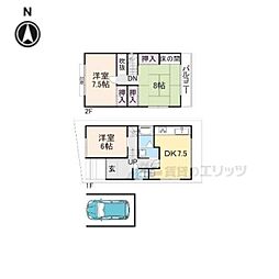 京都市西京区大枝中山町の一戸建て