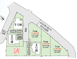 ー初公開ー全区画40坪以上・開発分譲地・車2台駐車可能