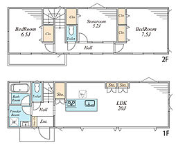 上高井戸1築浅邸宅