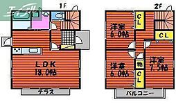 岡山市南区新保の一戸建て