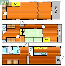 岡山市北区広瀬町の一戸建て