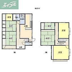岡山市北区西崎1丁目の一戸建て
