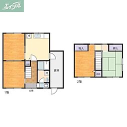 岡山市北区伊島町2丁目の一戸建て