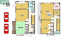岡山市北区津島本町の一戸建て