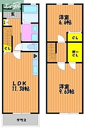 岡山市北区津高の一戸建て