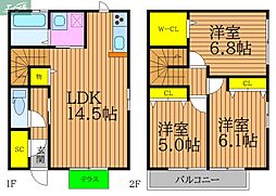 岡山市北区伊島町1丁目の一戸建て