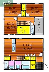 岡山市北区いずみ町の一戸建て