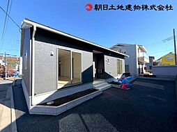 階段の無いフラットな居住空間　  緑区町屋 新築平屋戸建