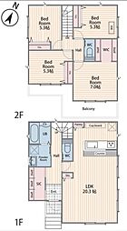 中央区清新2丁目　新築戸建　No.1