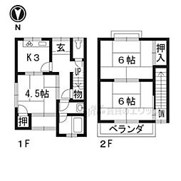 長岡京市調子1丁目の一戸建て