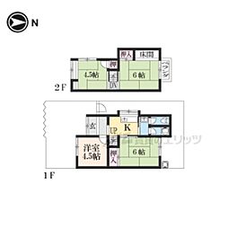 長岡京市緑が丘の一戸建て