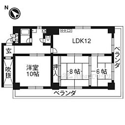 シベール阪急桂 2-B