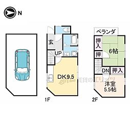 長岡京市滝ノ町２丁目の一戸建て