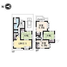 長岡京市久貝2丁目の一戸建て