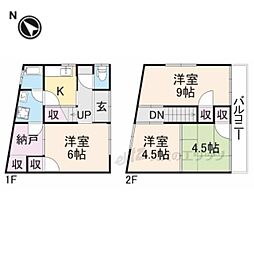 京都市右京区西京極南方町の一戸建て