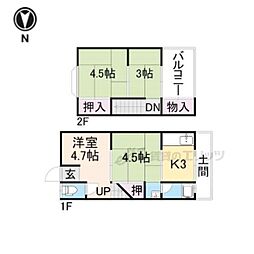 京都市伏見区向島西堤町の一戸建て