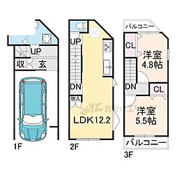 京都市伏見区深草加賀屋敷町の一戸建て