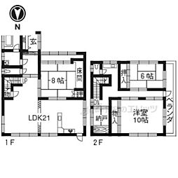 京都市伏見区深草町通町の一戸建て