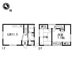 京都市西京区桂市ノ前町の一戸建て