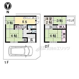 京都市西京区桂乾町の一戸建て