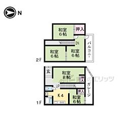 京都市伏見区横大路松林の一戸建て