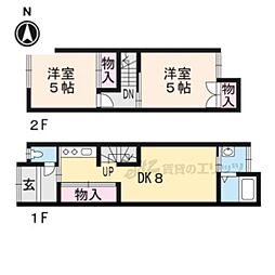 京都市南区八条内田町の一戸建て