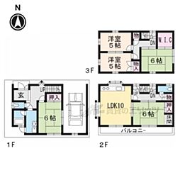 向日市寺戸町東野辺の一戸建て