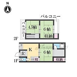 宇治市槇島町南落合の一戸建て