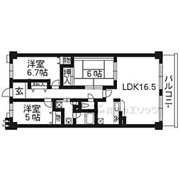 イトーピア宇治グランヒルズ616
