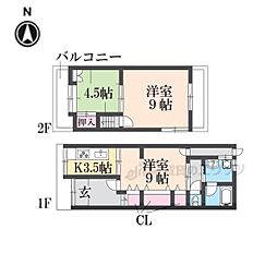 宇治市小倉町南浦の一戸建て